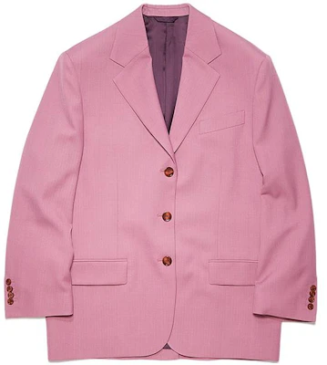 (W) Acne Studios SS23 粉色單排扣西裝外套 AH0199-CSQ Order (W) Acne Studios SS23 粉色單排扣西裝外套 AH0199-CSQ