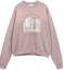Buy (W) Acne Studios SS23 紫色復古字母印花寬鬆女款衛衣 AI0133-ADF