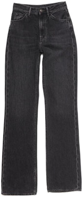 (W) Acne Studios SS24 黑色中腰直筒牛仔裤 1977F. A00464-900 Order (W) Acne Studios SS24 黑色中腰直筒牛仔裤 1977F. A00464-900