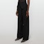 Purchase (W) Acne Studios SS24 黑色寬鬆褲款 折疊腰頭設計 AK0799-900