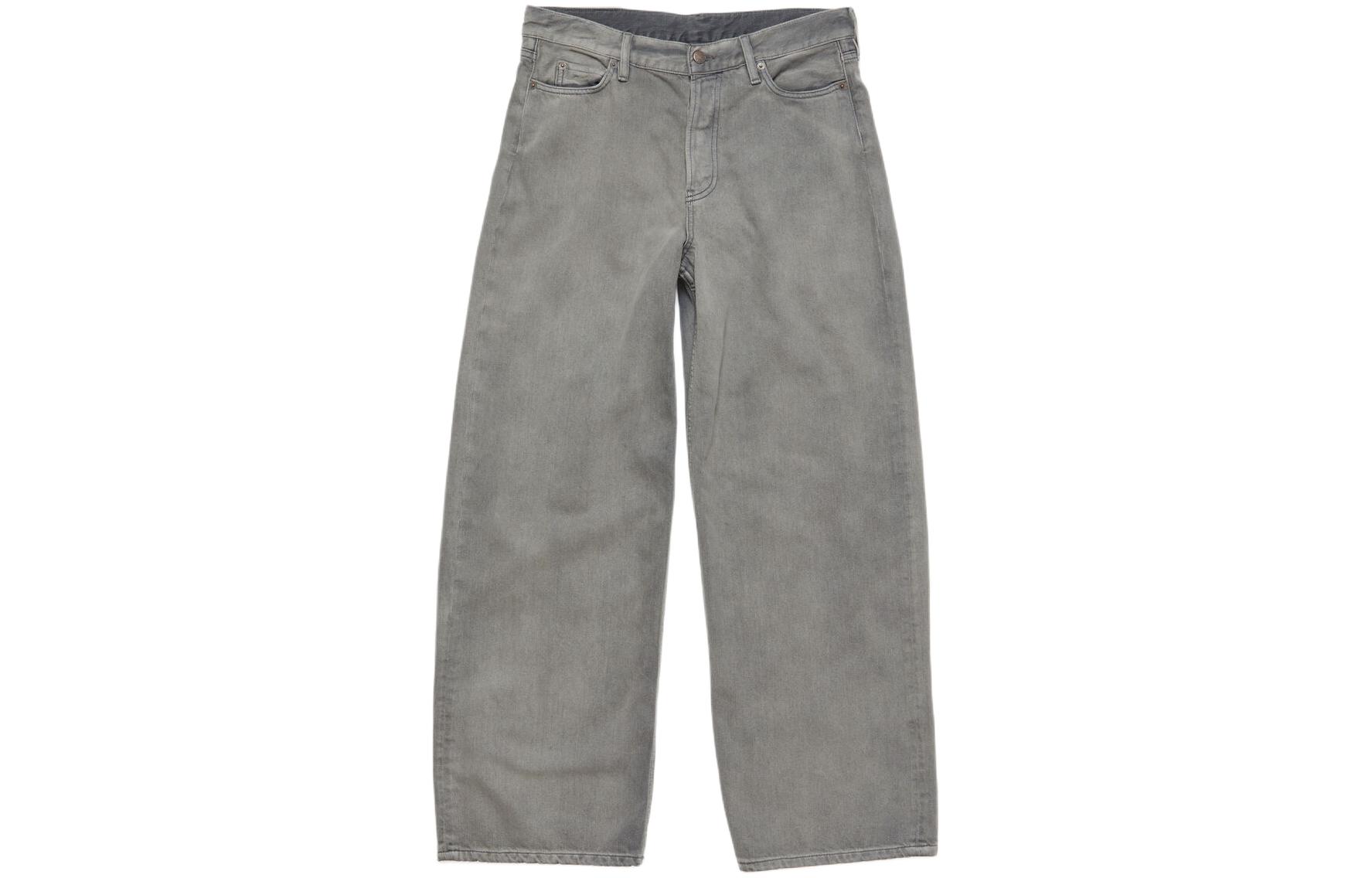(Women) Acne Studios SS24  Clean Relaxed Straight Jeans in Anthracite Gray. A00424-AA2 圖 2