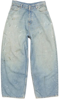 (W) 아크네 스튜디오 SS24 루즈핏 와이드 레그 라이트 블루 진 2023 A00429-228 Buy (W) 아크네 스튜디오 SS24 루즈핏 와이드 레그 라이트 블루 진 2023 A00429-228