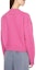 Shop (W) Acne Studios SS24 Cardigan Oversized Kancing Depan Warna Pink. A60511-415