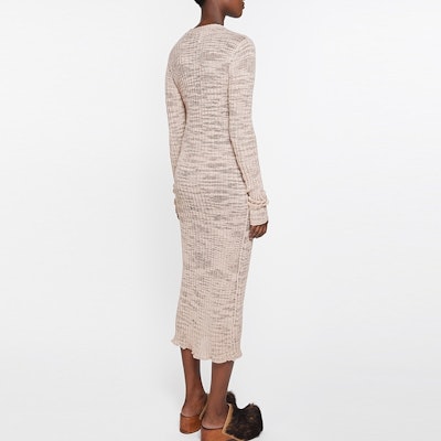 (W) Cardigan De Punto Con Botones En V Acne Studios SS24 Rosa Empolvado. A60517-416 Shop (W) Cardigan De Punto Con Botones En V Acne Studios SS24 Rosa Empolvado. A60517-416