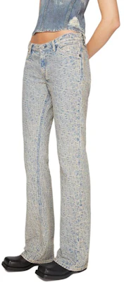 (W) Acne Studios Seluar Denim Rendah Slim-Fit Wanita Biru SS24 2005. A00440-BUF Purchase (W) Acne Studios Seluar Denim Rendah Slim-Fit Wanita Biru SS24 2005. A00440-BUF