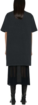 (Women) Acne Studios SS24 Minimalist Logo Printed Black Short Sleeve Dress Women. C20008-BLACK Shop (Women) Acne Studios SS24 Minimalist Logo Printed Black Short Sleeve Dress Women. C20008-BLACK