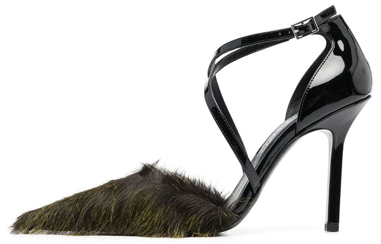 (Women) Acne Studios Stiletto High Heels 'Black Pointed Toe' AD0557-ANE