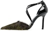 Buy (W) Acne Studios Kasut Tumit Tinggi 'Black Pointed Toe' AD0557-ANE