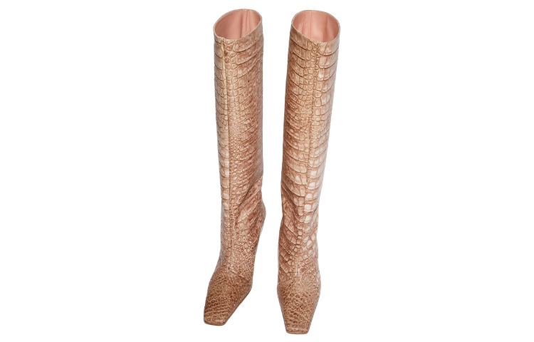 Lookbook (W) アクネ ブラウン スティレットブーツ (Akune Buraun Stiretto Būtsu) AD0537-AD5