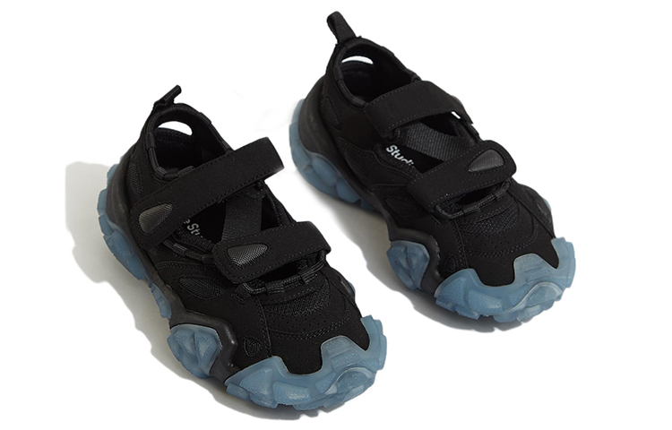 (W) Acne Studios Velcro Sneaker 'Black Blue' 圖 2