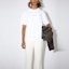 Lookbook (W) Acne Studios 白色logo圖案短袖T恤。 AL0149-183