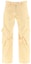 Buy (Women) Acne Studios Yellow Straight-Leg Multi-Pocket Casual Pants AK0582-AEK