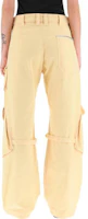 Shop (W) Acne Studios 黃色直筒多口袋休閒長褲 AK0582-AEK