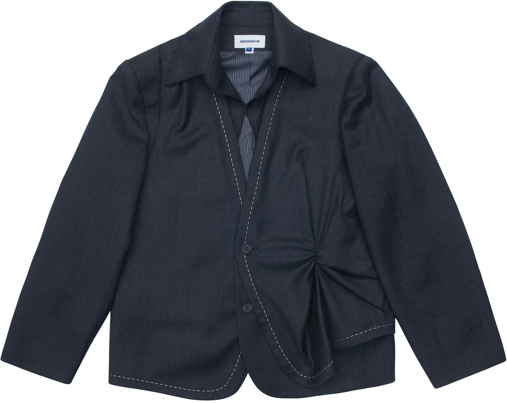 women-ader-error-oversized-pleated-detail-blazer-grey-bn-01-ssbz-0204-gr