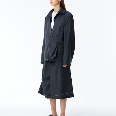 (W) ADER ERROR 宽松褶皱细节西装外套 灰色 BN01SSBZ0204GR Details for (W) ADER ERROR 宽松褶皱细节西装外套 灰色 BN01SSBZ0204GR