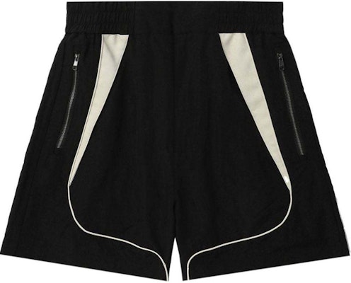 (W) ADER ERROR Seluar Pendek Kasual Wanita Hitam dengan Panel Kontras Hem Detail BN01SSBT0204BK Order (W) ADER ERROR Seluar Pendek Kasual Wanita Hitam dengan Panel Kontras Hem Detail BN01SSBT0204BK