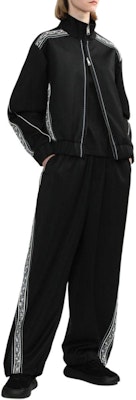 (W) ADER ERROR Seluar Hitam Lebar Floral Sulam Gaya Santai. BN01SSBT0105BK Shop (W) ADER ERROR Seluar Hitam Lebar Floral Sulam Gaya Santai. BN01SSBT0105BK