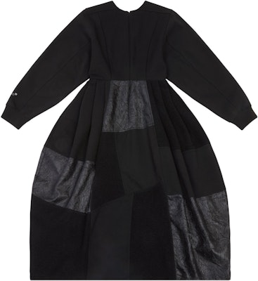 (W) ADER ERROR FW23 Gaun Hitam Lengan Panjang dengan Rekaan Jahitan Pinggang BMADFWDR0101BK Lookbook (W) ADER ERROR FW23 Gaun Hitam Lengan Panjang dengan Rekaan Jahitan Pinggang BMADFWDR0101BK