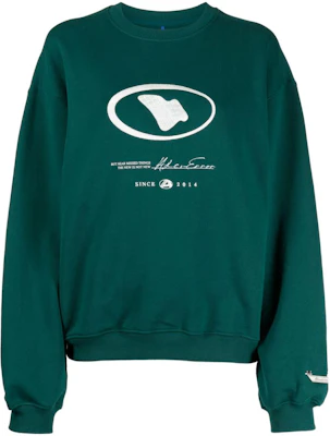 (W) ADER ERROR 女士秋冬绿色宽松款刺绣标志圆领卫衣 BMADFWSW0103GN Buy (W) ADER ERROR 女士秋冬绿色宽松款刺绣标志圆领卫衣 BMADFWSW0103GN