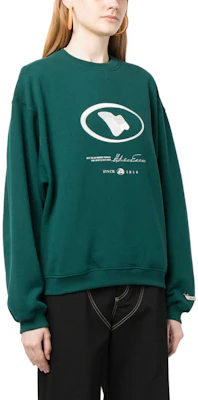 (W) ADER ERROR 女士秋冬绿色宽松款刺绣标志圆领卫衣 BMADFWSW0103GN Purchase (W) ADER ERROR 女士秋冬绿色宽松款刺绣标志圆领卫衣 BMADFWSW0103GN