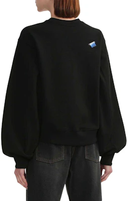 (W) ADER ERROR Logo补丁宽松版圆领卫衣 黑色 BN01SSSW0102BK Purchase (W) ADER ERROR Logo补丁宽松版圆领卫衣 黑色 BN01SSSW0102BK