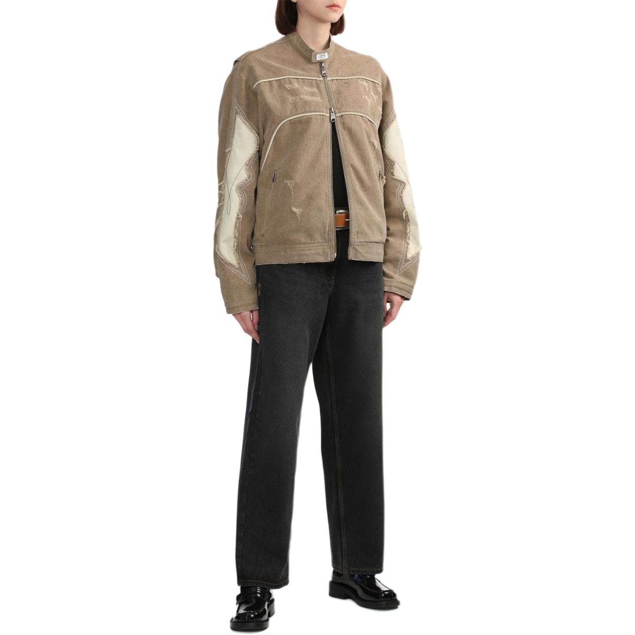 Details for (W) ADER ERROR Logo补丁宽松版圆领卫衣 黑色 BN01SSSW0102BK