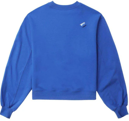 (W) ADER ERROR 徽标圆领宽松卫衣 - 皇家蓝 BN01SSSW0102BL Lookbook (W) ADER ERROR 徽标圆领宽松卫衣 - 皇家蓝 BN01SSSW0102BL