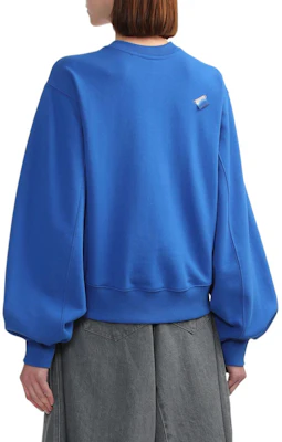(W) ADER ERROR 徽标圆领宽松卫衣 - 皇家蓝 BN01SSSW0102BL Purchase (W) ADER ERROR 徽标圆领宽松卫衣 - 皇家蓝 BN01SSSW0102BL
