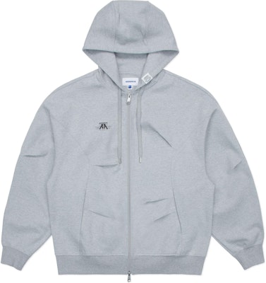 (W) ADER ERROR 女士灰色宽松连帽拉链衫 BN01SSHD0401GR Buy (W) ADER ERROR 女士灰色宽松连帽拉链衫 BN01SSHD0401GR