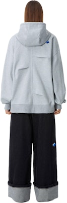 (W) ADER ERROR 女士灰色宽松连帽拉链衫 BN01SSHD0401GR Purchase (W) ADER ERROR 女士灰色宽松连帽拉链衫 BN01SSHD0401GR