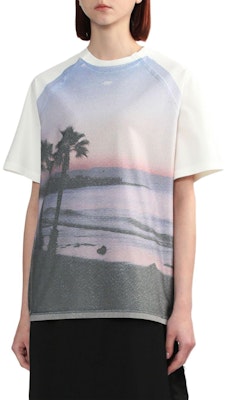 (W) ADER ERROR Ungu Baju-T Pendek Logo Patch Raglan Wanita dengan Cetakan Foto. BN01SSTS0106PP Shop (W) ADER ERROR Ungu Baju-T Pendek Logo Patch Raglan Wanita dengan Cetakan Foto. BN01SSTS0106PP