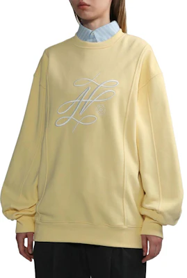 (W) ADER ERROR SS23 黄色字母刺绣圆领卫衣 BMADSSSW0103YL Purchase (W) ADER ERROR SS23 黄色字母刺绣圆领卫衣 BMADSSSW0103YL