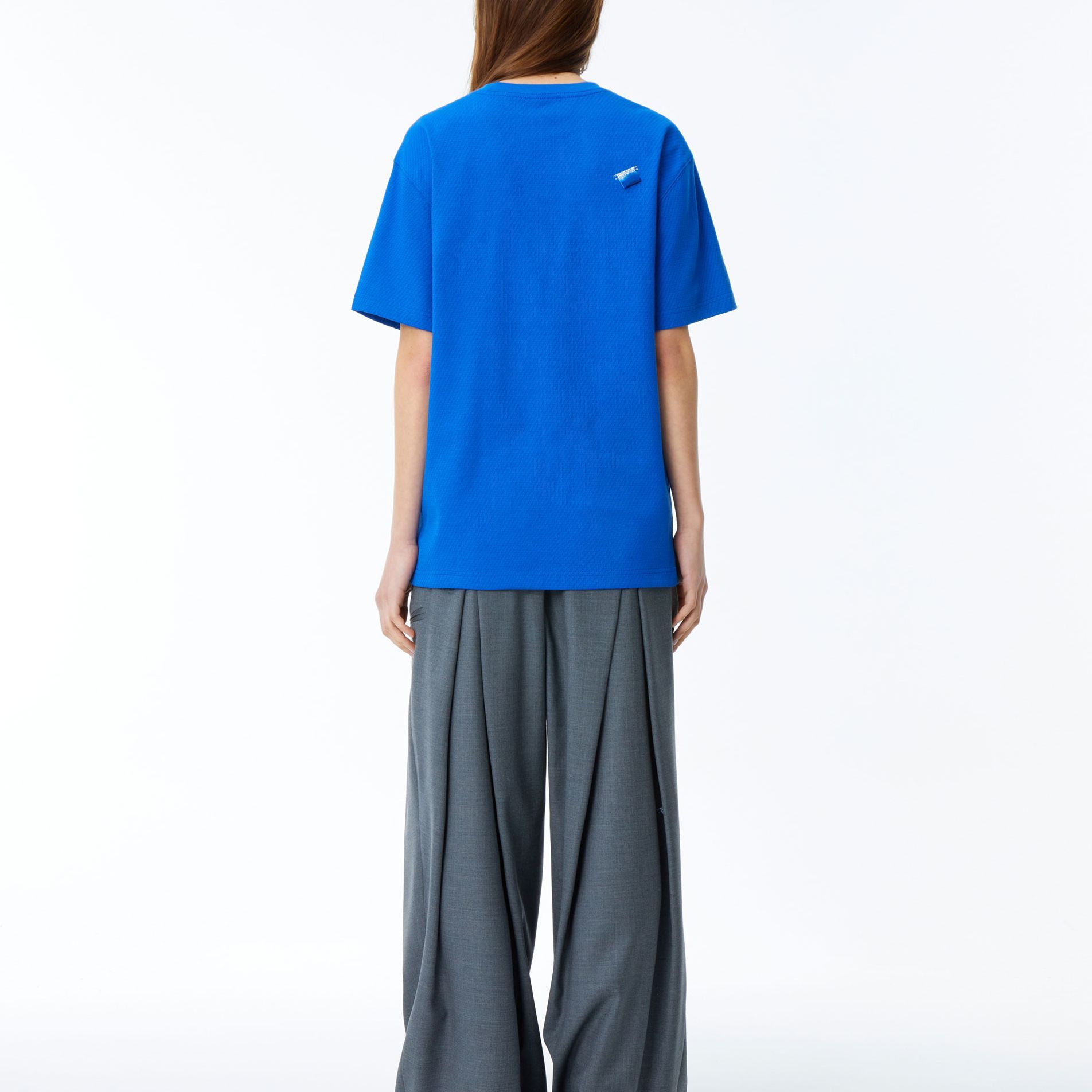 Purchase (W) ADER ERROR SS24 Baju T Graphic Embroidery & Print Biru BN01SSTS0105BL