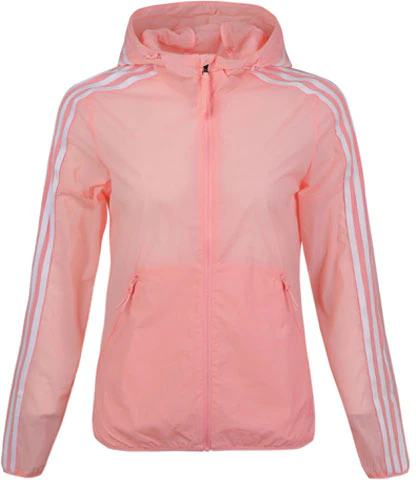 women-adidas-3-stripes-pink-windbreaker-jacket-ft-2883