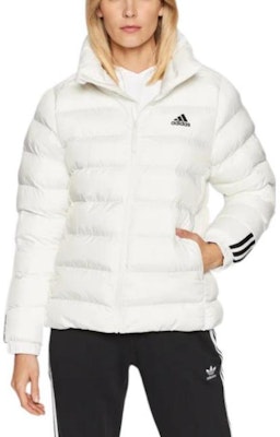 (W) adidas 三條紋格紋帶Logo印花外套 白色 GT1713 Shop (W) adidas 三條紋格紋帶Logo印花外套 白色 GT1713