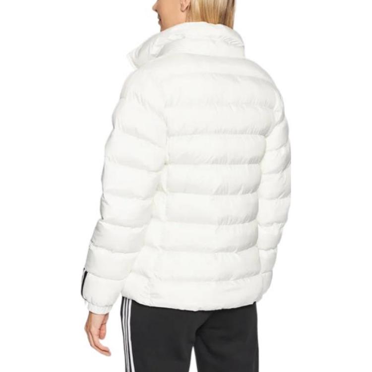 Purchase (W) adidas 三條紋格紋帶Logo印花外套 白色 GT1713