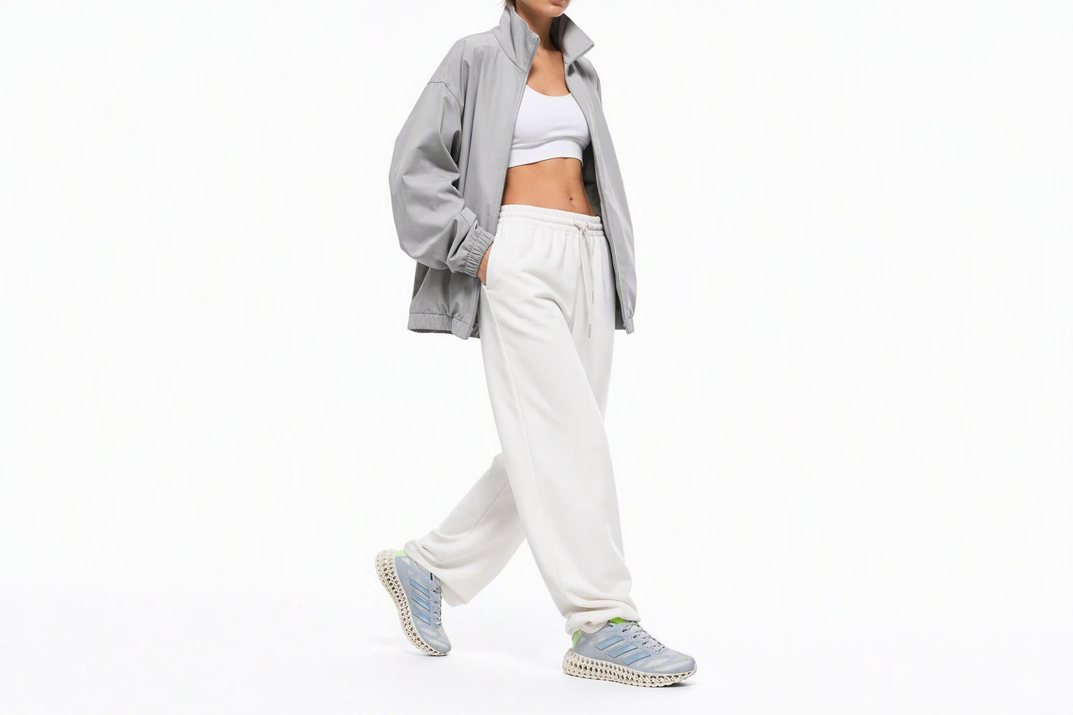 Order (Women) adidas 4DFWD 3 'Dash Grey Lucid Lemon' IG8993