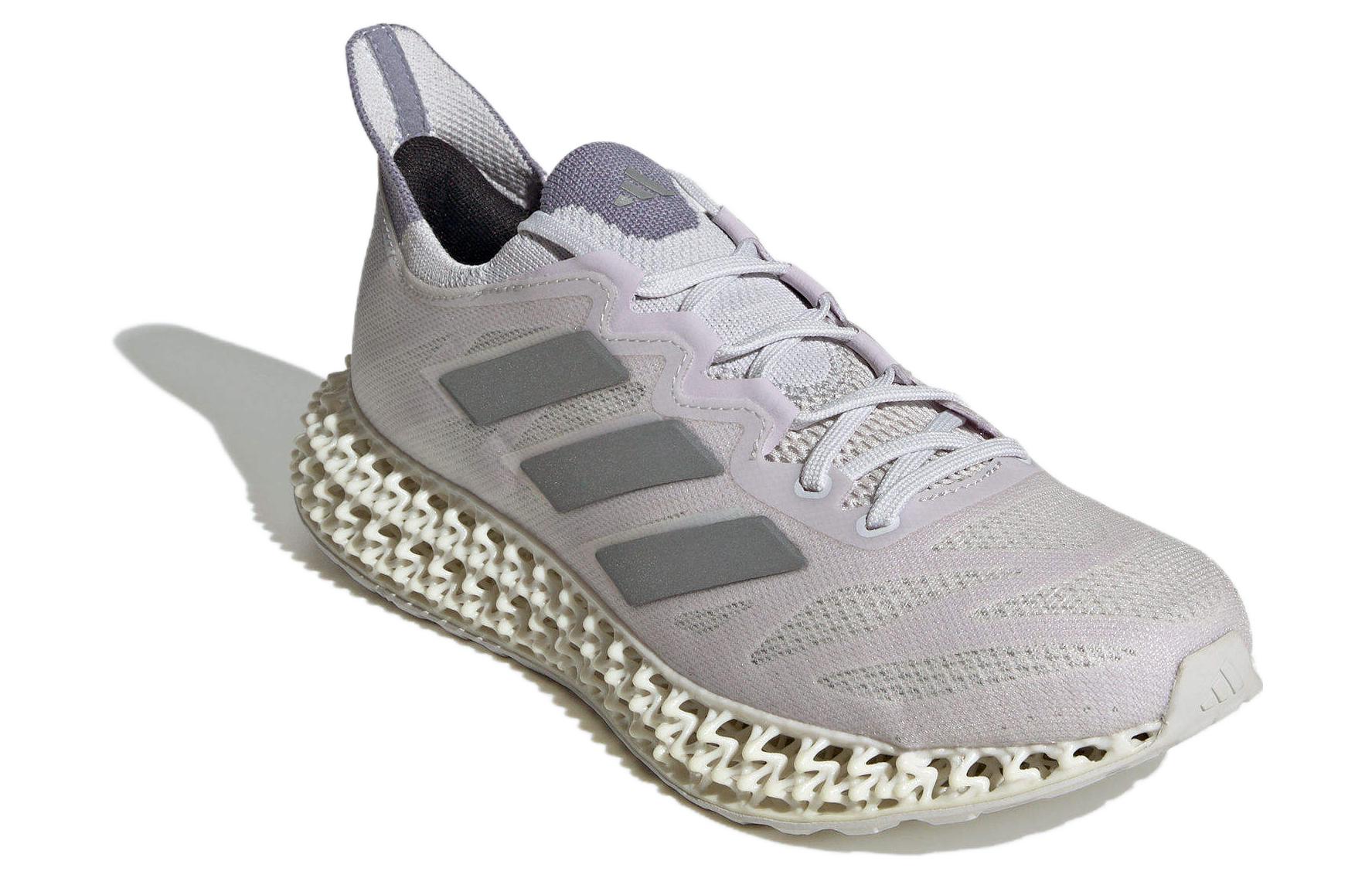 Shop 阿迪達斯 4D FWD 3 圓頭舒適 防滑耐磨 低幫跑步鞋 女款 灰色