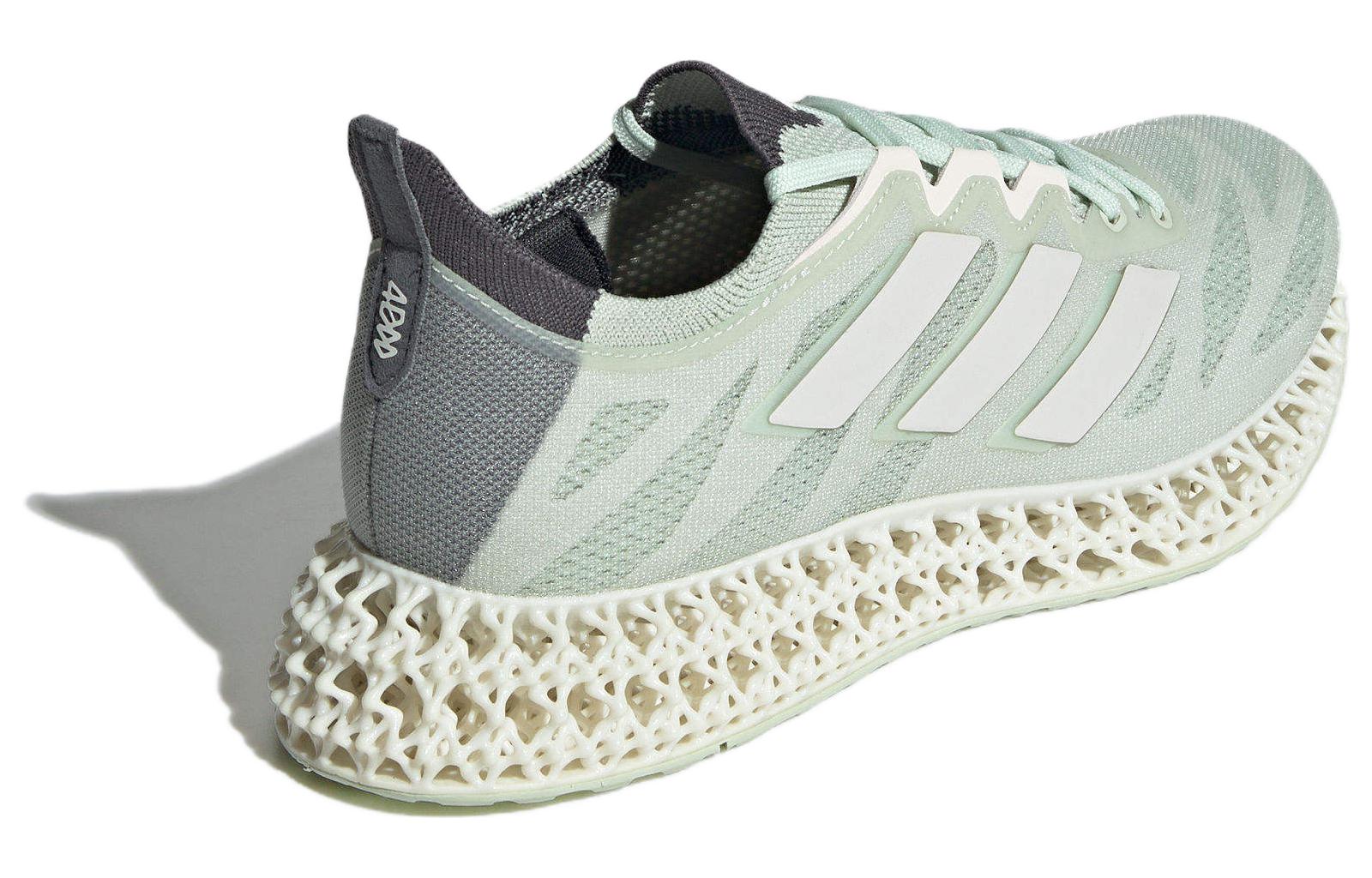 Shop adidas 4DFWD 3 減震耐磨 低幫 跑步鞋 女款 綠色