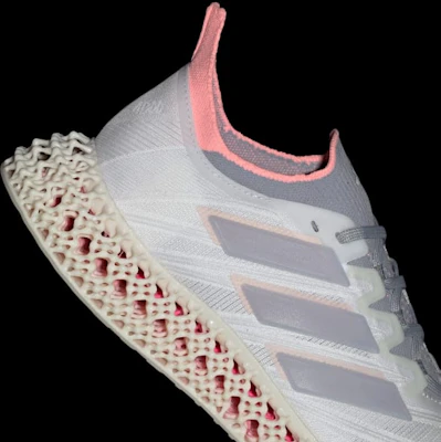 (W) Adidas 4DFWD 4 Hardloopschoenen Wit/Zilver/Spark ID8311 1