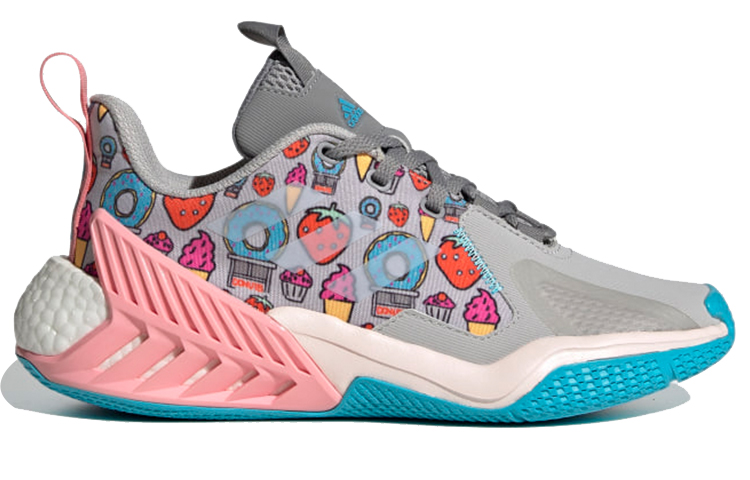 Order adidas 4Uture One 低筒 跑步鞋 女款 灰粉