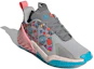 Lookbook adidas 4Uture One 低筒 跑步鞋 女款 灰粉