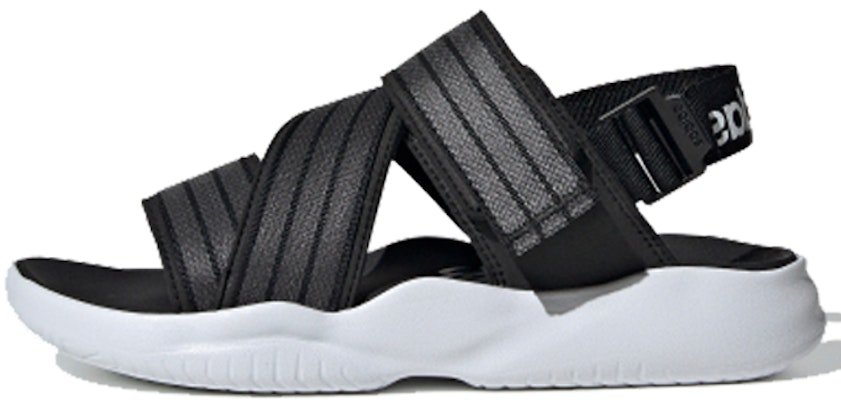 (Women) adidas 90s Sandal Velcro Casual Black Gray White Sandals 'Black Grey White' EG7647 Buy (Women) adidas 90s Sandal Velcro Casual Black Gray White Sandals 'Black Grey White' EG7647