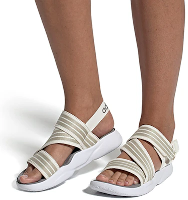 (W) adidas Sandal 90an Kelabu/Putih EG5133 Sizing (W) adidas Sandal 90an Kelabu/Putih EG5133