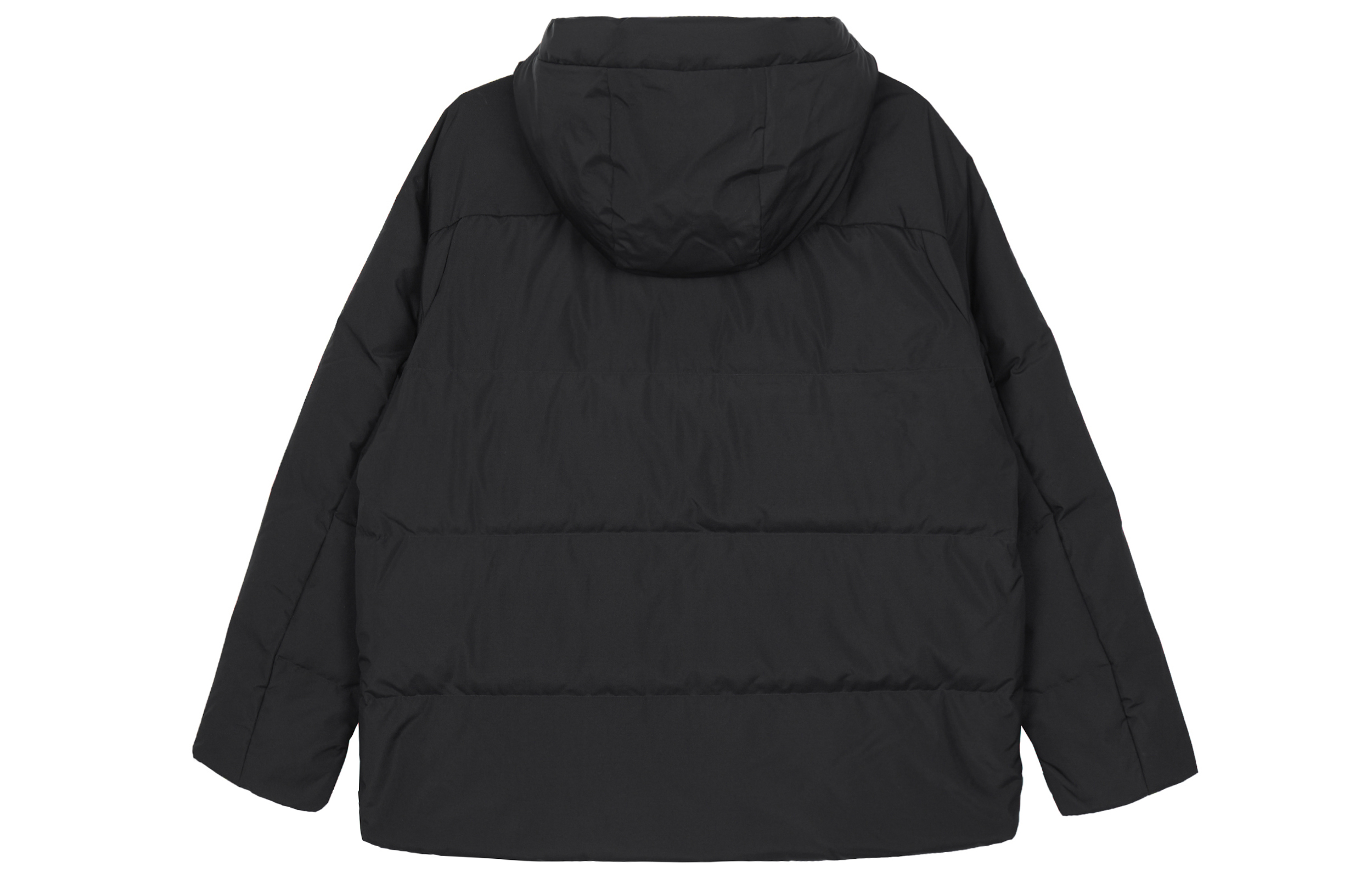 (Women) adidas  3-Stripes Black Down Jacket with Hood Casual Warm Design. IT8720 圖 3