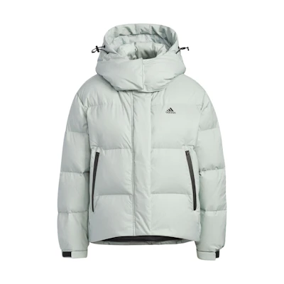 (Women) adidas 600 Fill ClimaWarm Water-Repellent Puffer Jacket Mint Green. IW0774
