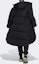 Details for (Women) adidas Big Baffle Down Coat Black Mid-Length Winter Jacket. GT6539