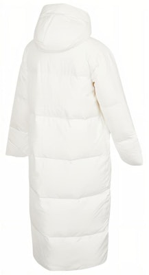 (Women) adidas Big Baffle Down Coat White Waterproof Hooded Winter Jacket GQ2509 Lookbook (Women) adidas Big Baffle Down Coat White Waterproof Hooded Winter Jacket GQ2509