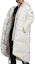 Sizing (W) adidas Abrigo Big Baffle Down Blanco Impermeable con Capucha para Invierno GQ2509