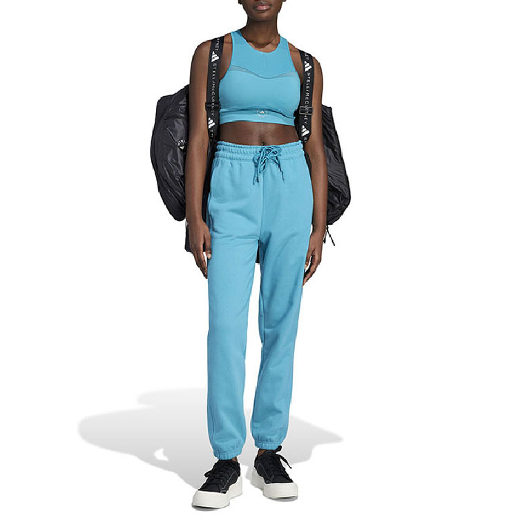 (Women) adidas  Black Solid Color Casual Cropped Hoodie Jacket. IL9613 圖 4